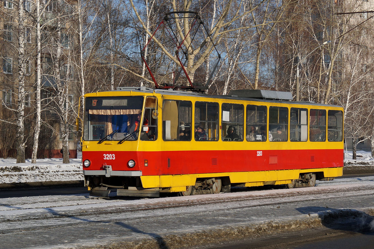 Барнаул, Tatra T6B5SU № 3203