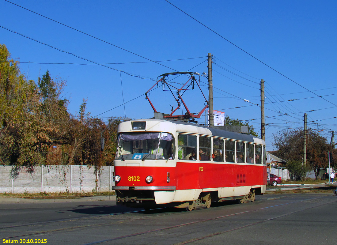 Харьков, Tatra T3M № 8102