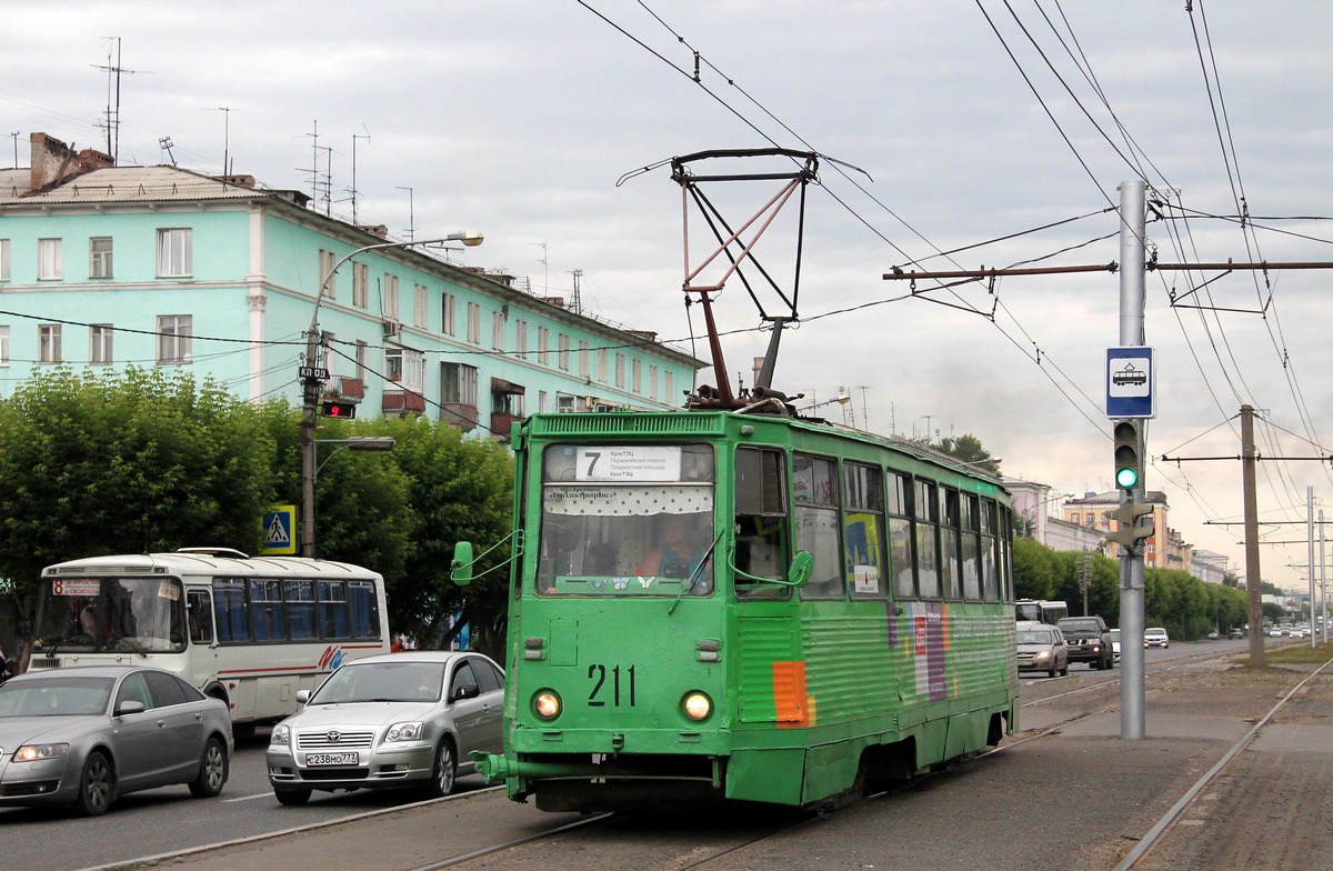 Красноярск, 71-605 (КТМ-5М3) № 211