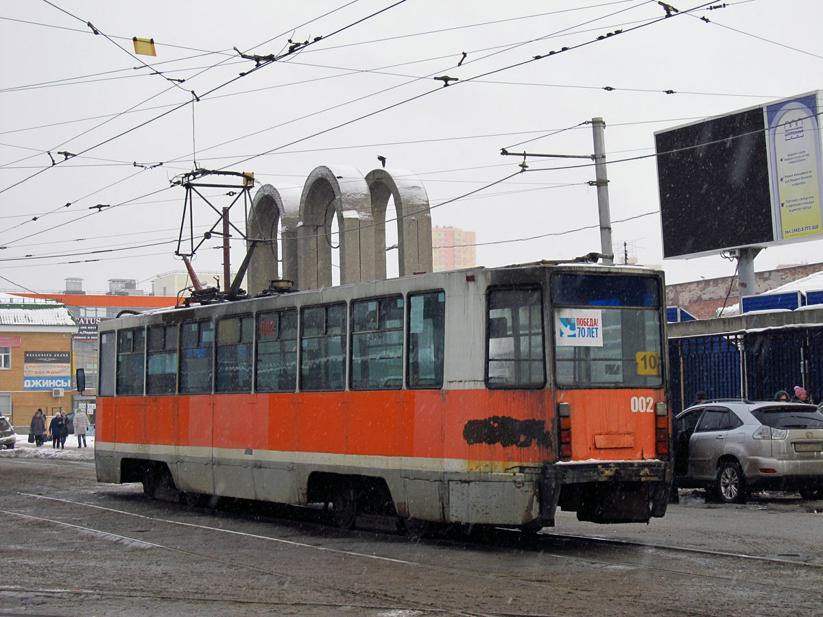 Пермь, 71-608К № 002