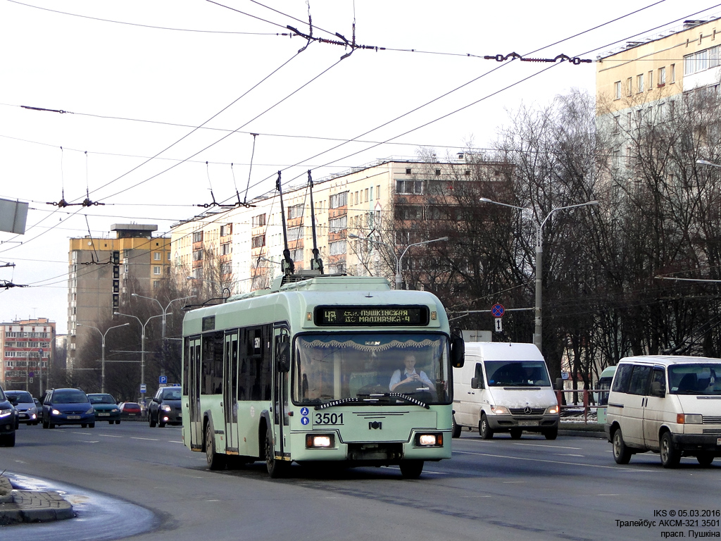 Минск, БКМ 32102 № 3501