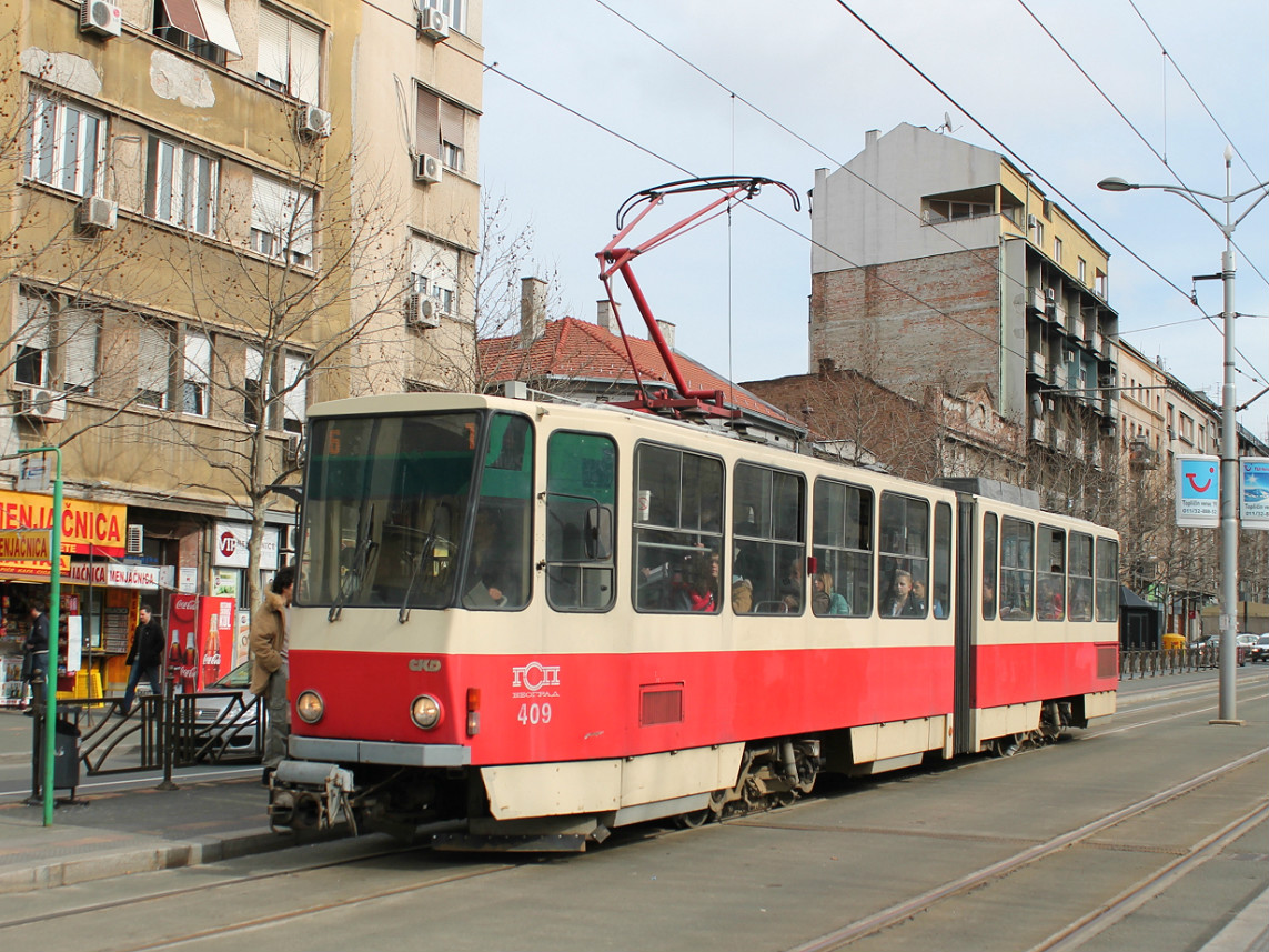 Белград, Tatra KT4M-YUB № 409