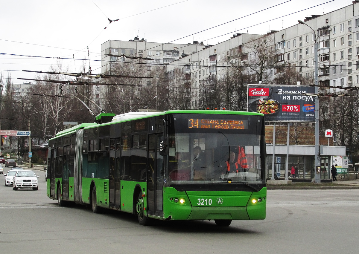 Харьков, ЛАЗ E301D1 № 3210