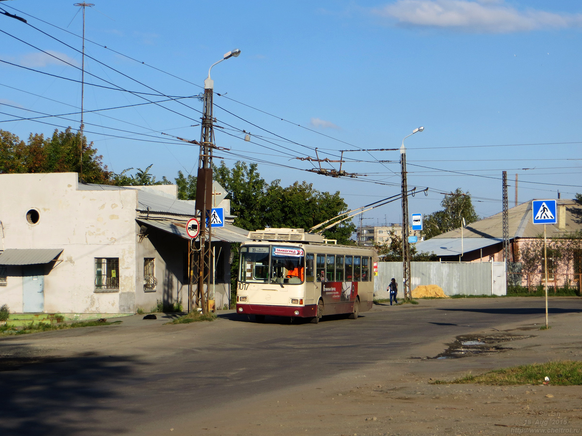 Челябинск, ЛиАЗ-5280 (ВЗТМ) № 1017