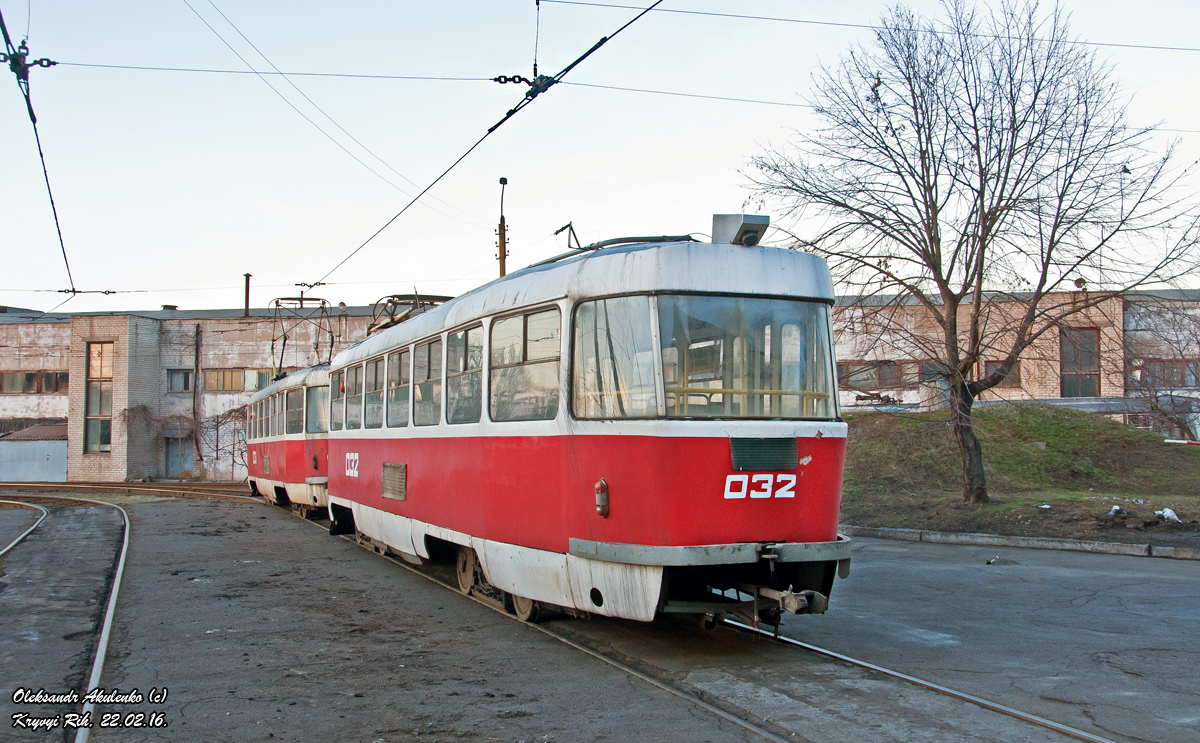 Кривой Рог, Tatra T3R.P № 032