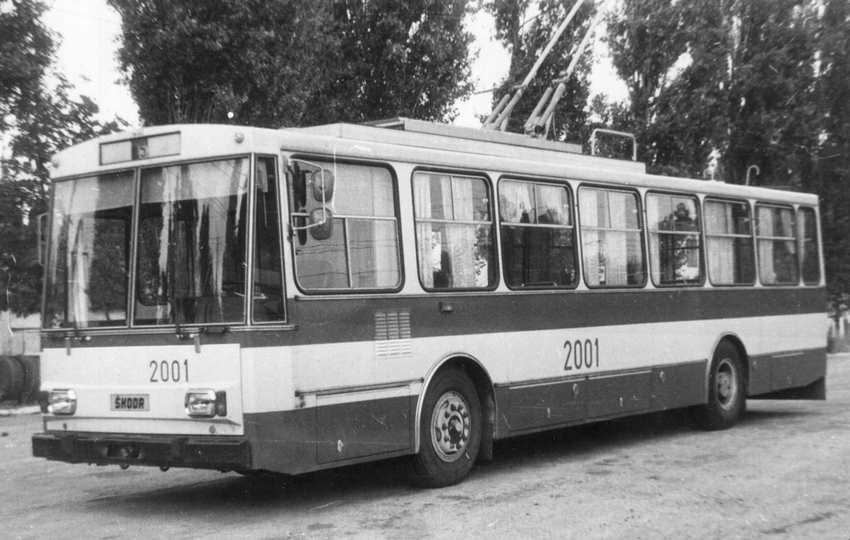 Крымский троллейбус, Škoda 14Tr02/6 № 2001; Крымский троллейбус — Исторические фотографии (1959 — 2000)