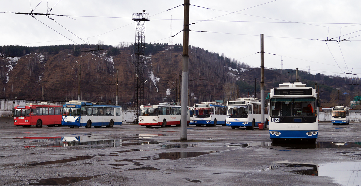 Новокузнецк, ЗиУ-682Г-016.03 № 023; Новокузнецк — Троллейбусные линии и инфраструктура