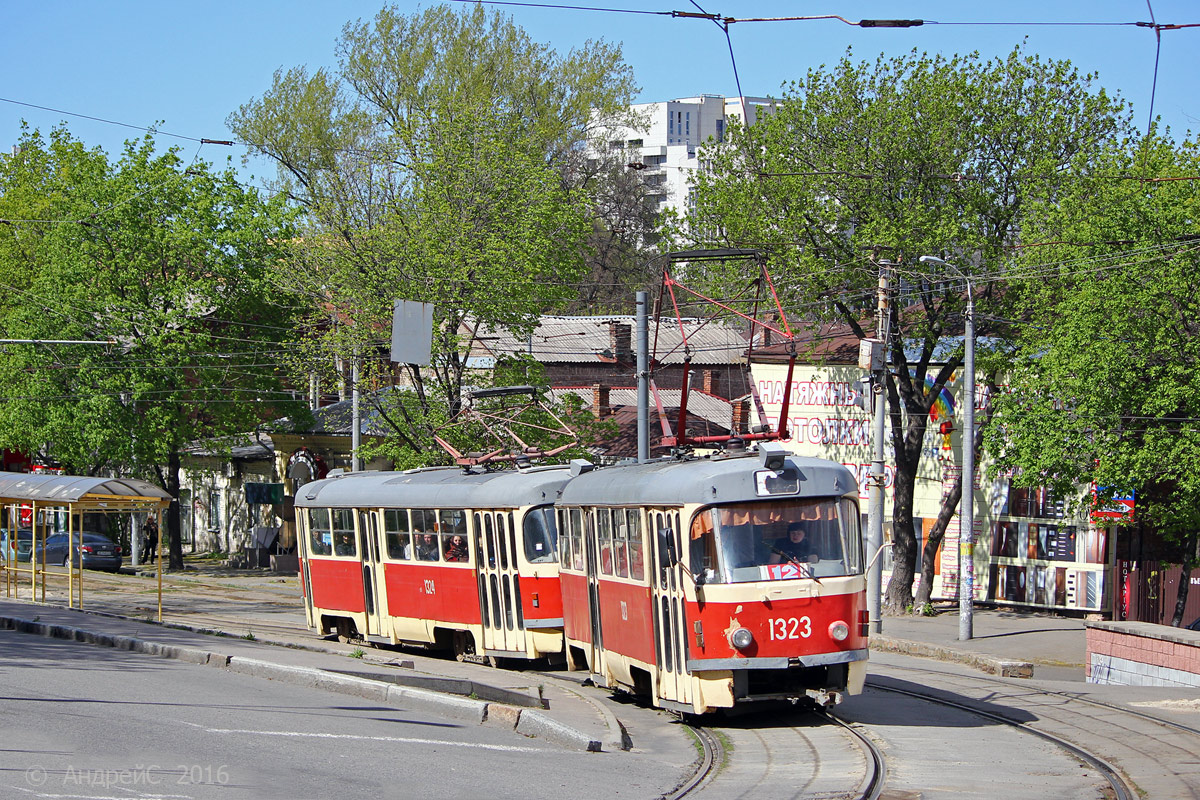 Днепр, Tatra T3SU № 1323