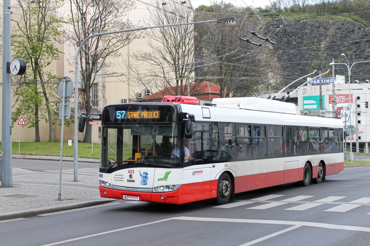 Усти-над-Лабем, Škoda 28Tr Solaris III № 423