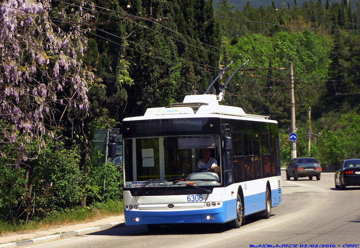 Крымский троллейбус, Богдан Т60111 № 6306