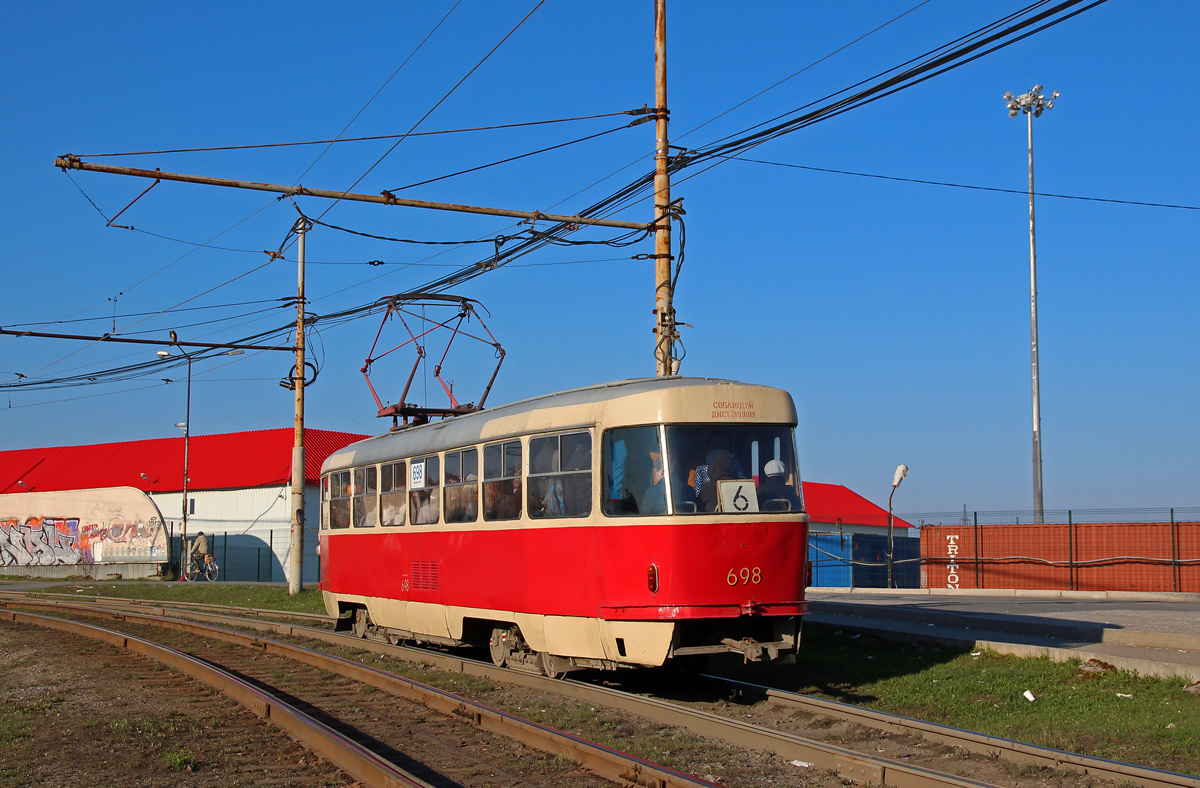 Екатеринбург, Tatra T3SU № 698