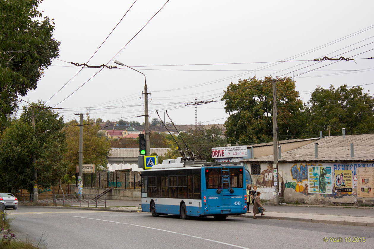 Крымский троллейбус, Богдан Т70110 № 4319