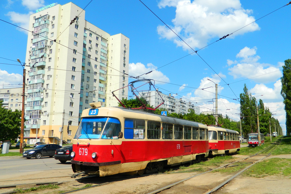 Харьков, Tatra T3SU № 679; Харьков — Происшествия Харьков, Tatra T3SU № 679; Харьков — Происшествия