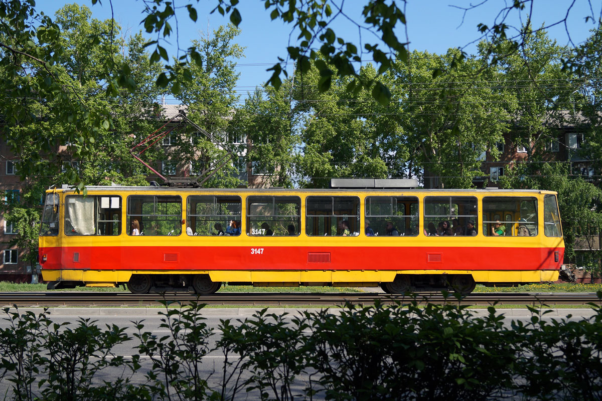 Барнаул, Tatra T6B5SU № 3147