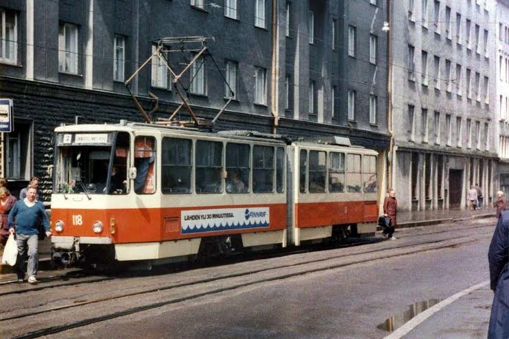 Таллин, Tatra KT4SU № 118