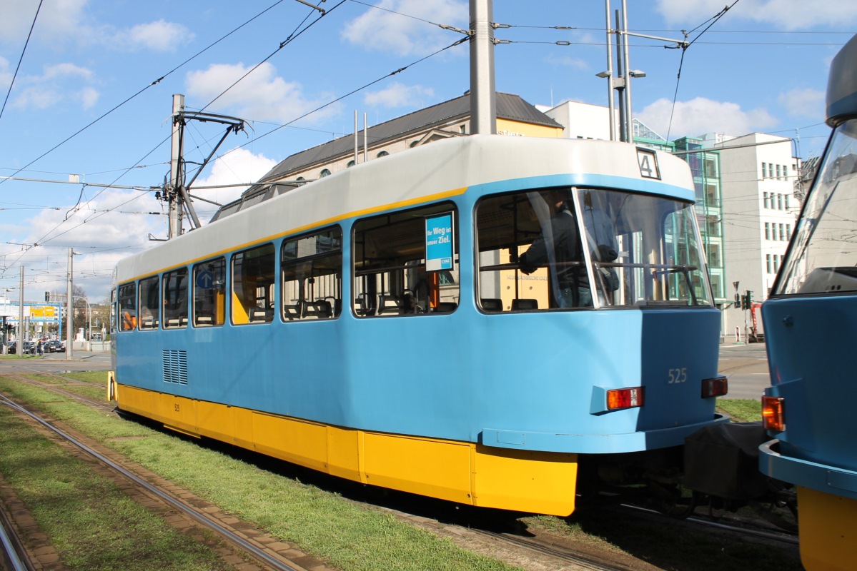 Хемниц, Tatra T3DM № 525