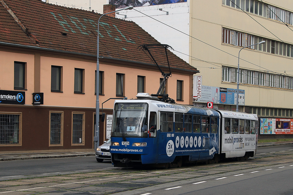 Брно, Tatra K2R.03 № 1029