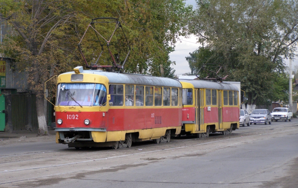 Барнаул, Tatra T3SU № 1092; Барнаул, Tatra T3SU № 1133