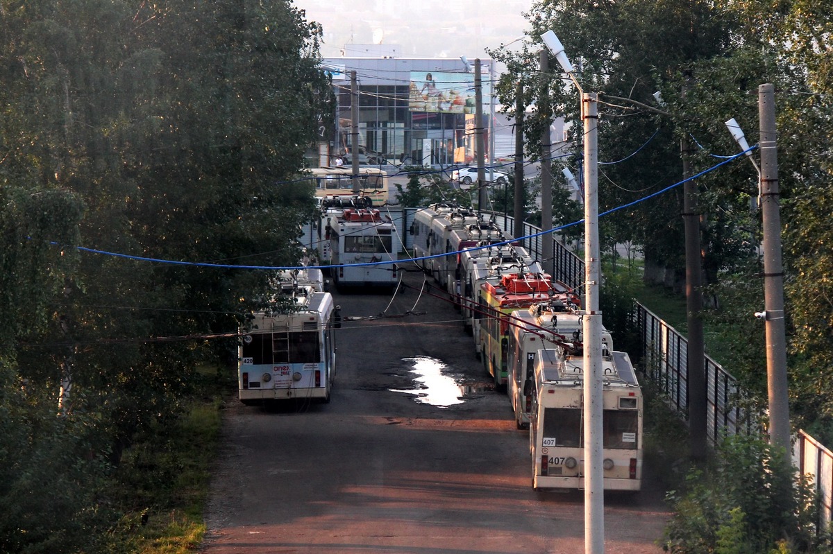 Томск — Троллейбусное депо