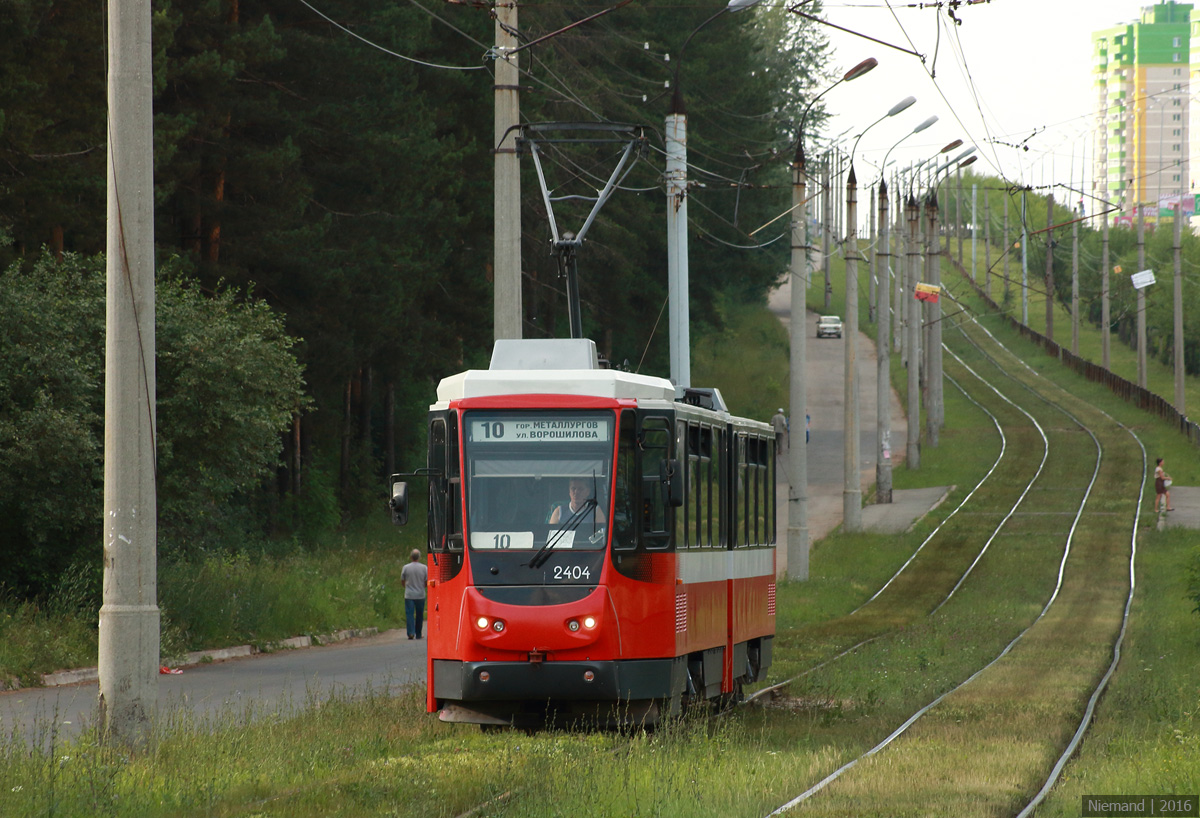 Ижевск, Tatra KT4DM № 2404