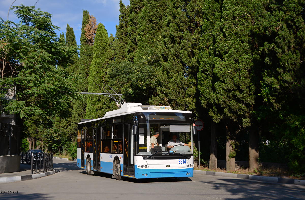 Крымский троллейбус, Богдан Т60111 № 6314