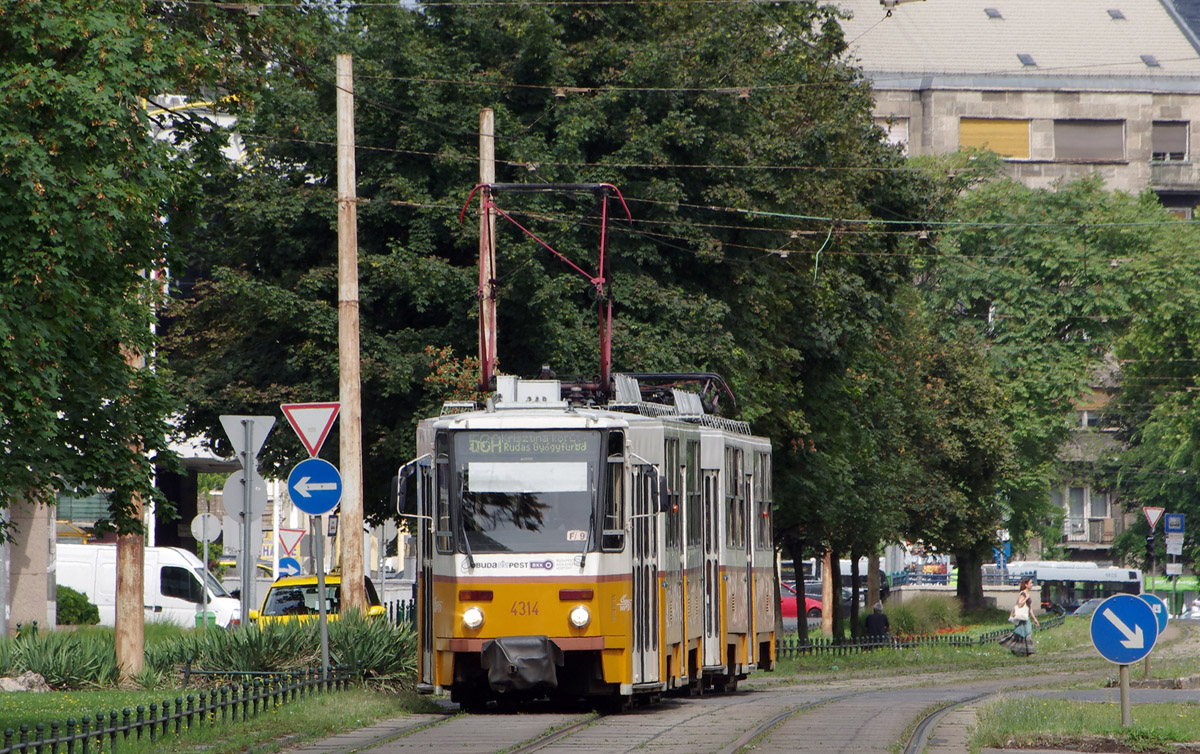 Будапешт, Tatra T5C5K2 № 4314