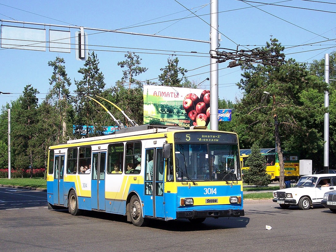 Алматы, Škoda 14Tr13/6M № 3014