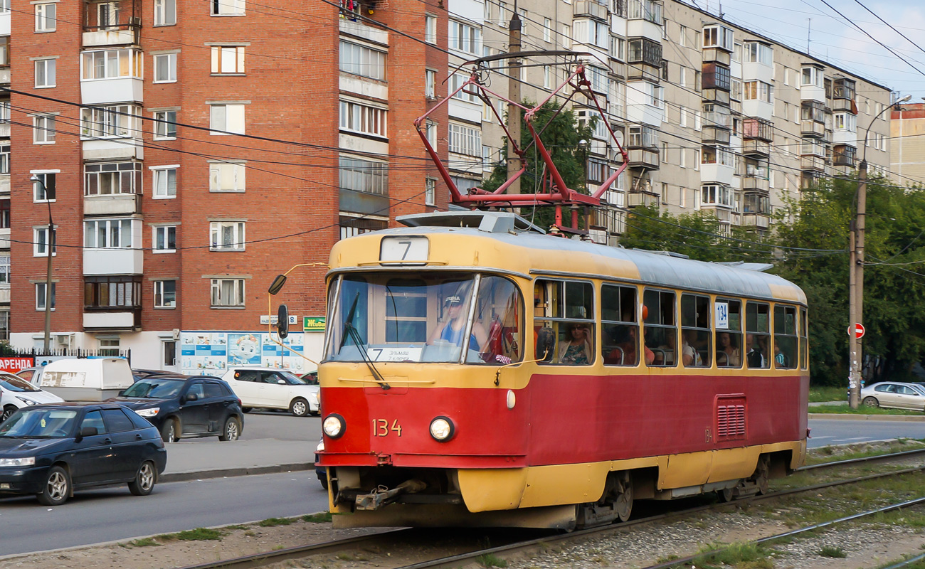 Екатеринбург, Tatra T3SU № 134