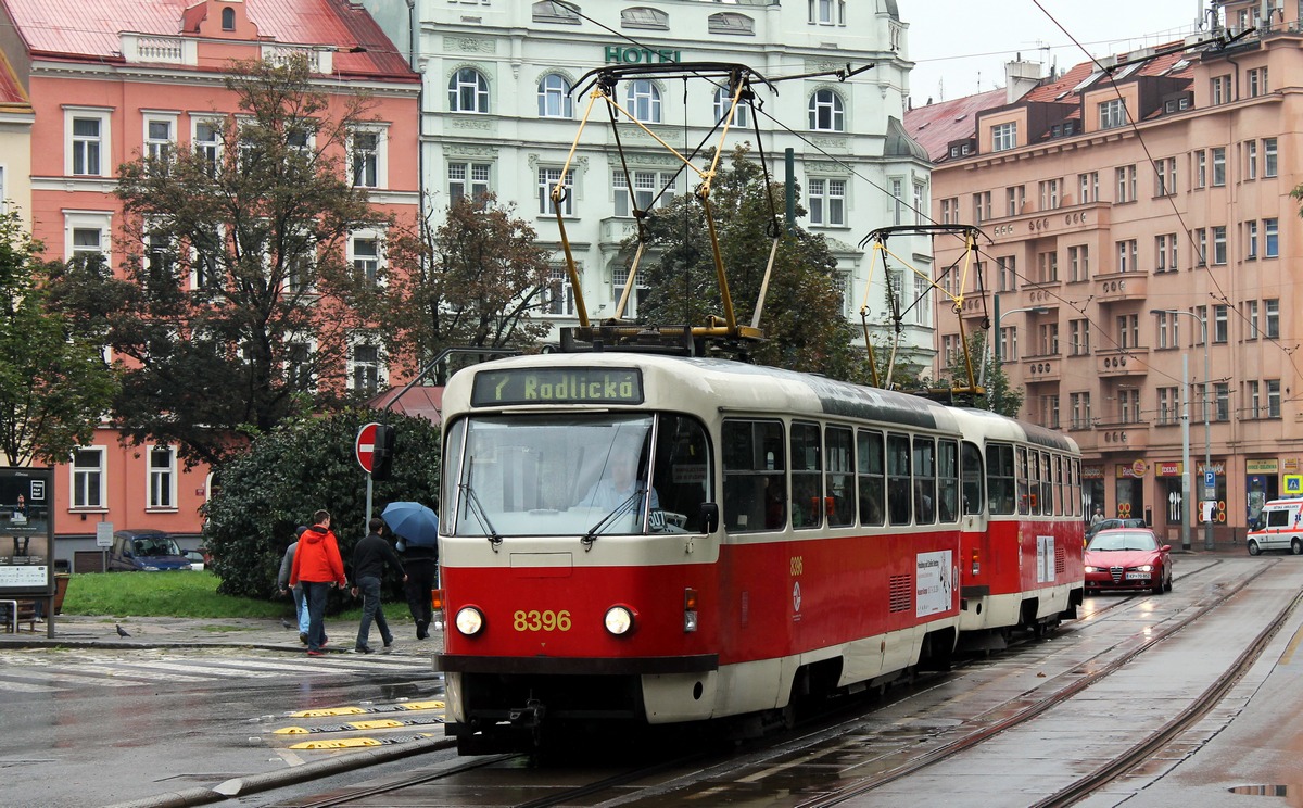 Прага, Tatra T3R.P № 8396