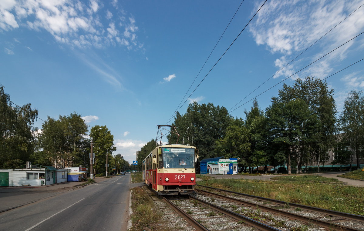 Ижевск, Tatra T6B5SU № 2027