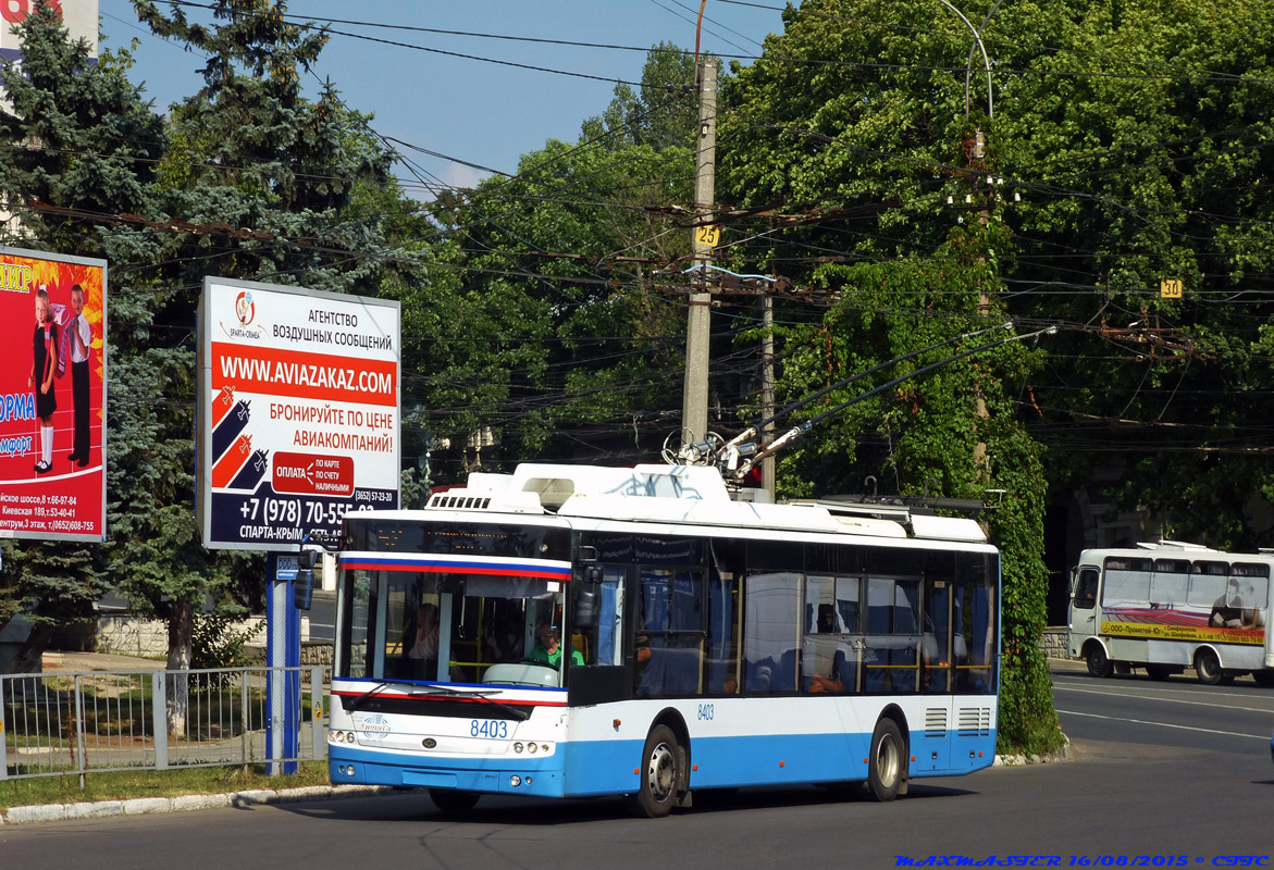 Крымский троллейбус, Богдан Т70115 № 8403