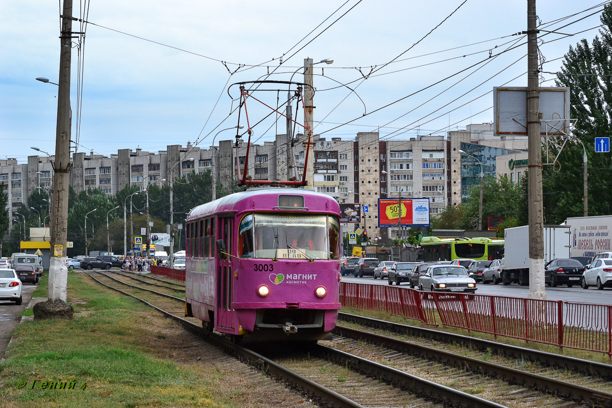 Волгоград, Tatra T3SU (двухдверная) № 3003