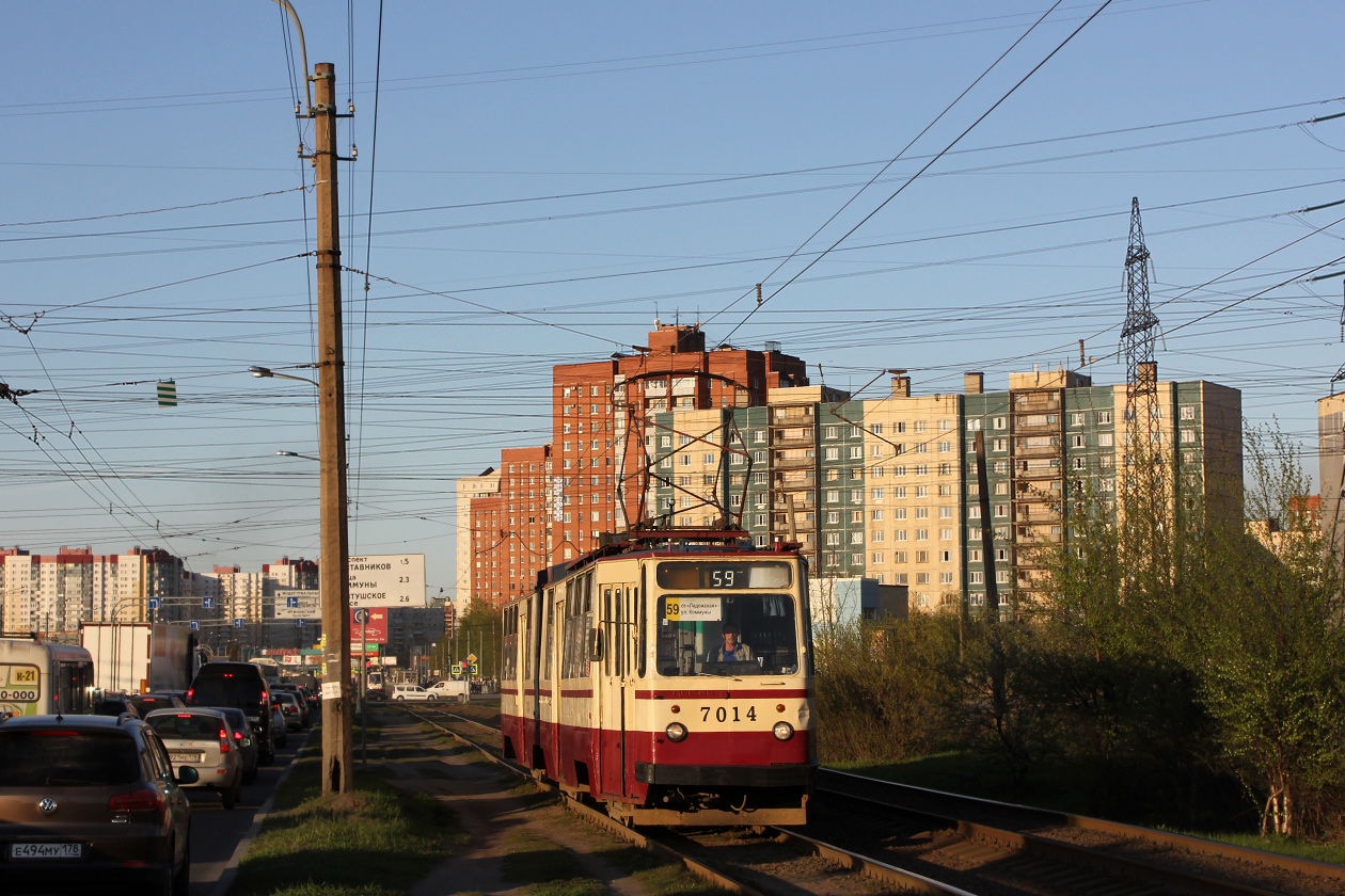 Санкт-Петербург, ЛВС-86К № 7014