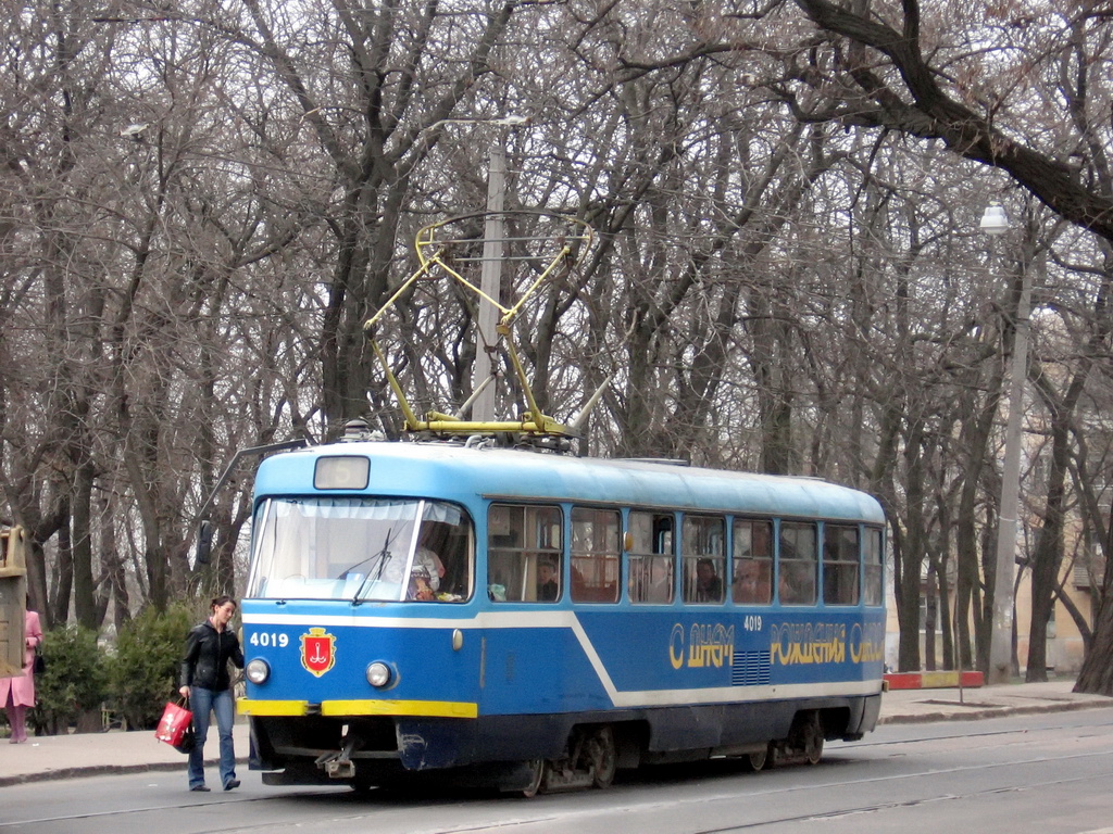 Одесса, Tatra T3R.P № 4019