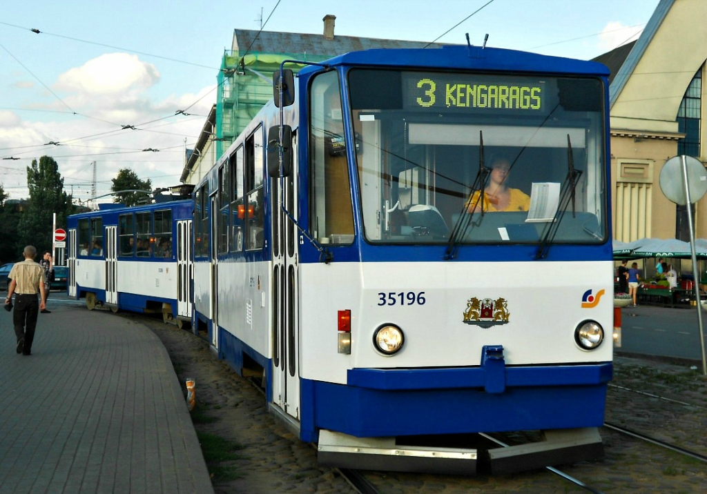 Рига, Tatra T3MR (T6B5-R) № 35196