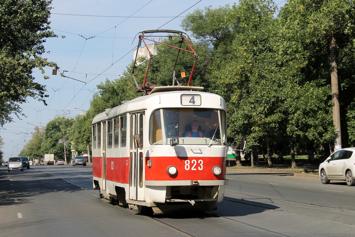 Самара, Tatra T3SU № 823