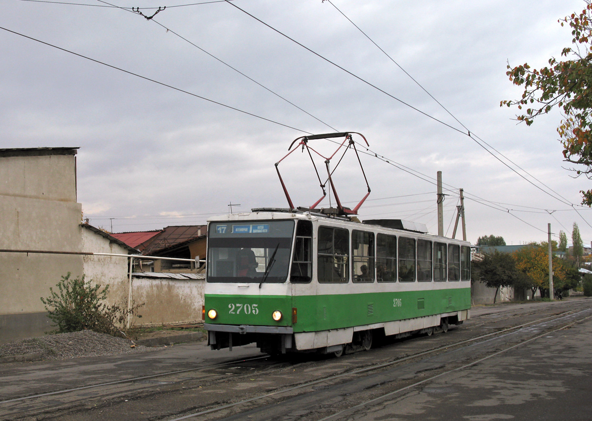 Ташкент, Tatra T6B5SU № 2705