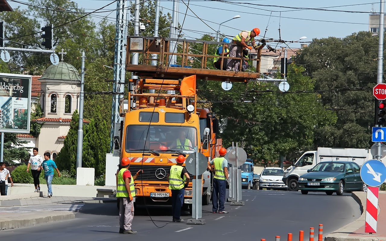 Пловдив — Демонтирани тролейбусни участъци