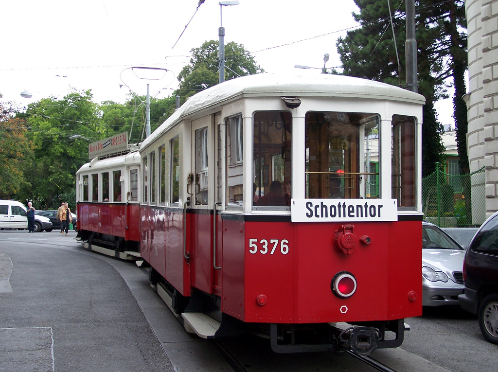 Вена, Graz Type  m3 № 5376; Вена — Tramwaytag 2006