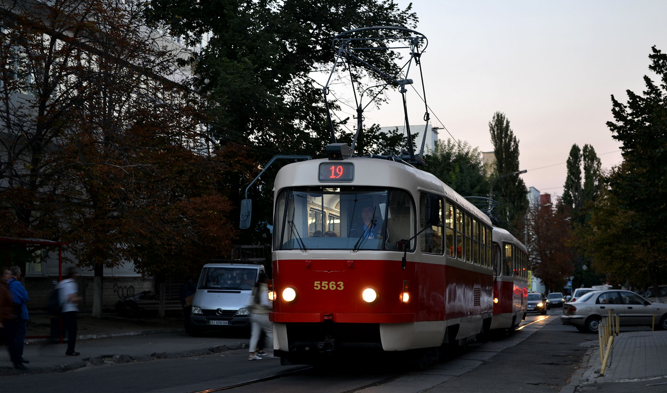 Киев, Tatra T3SUCS № 5563