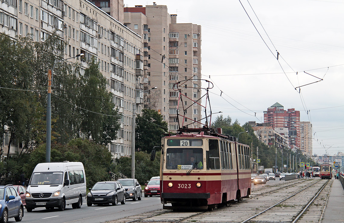 Санкт-Петербург, ЛВС-86К № 3023