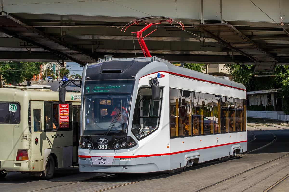 Ростов-на-Дону, 71-911E «City Star» № 080 Ростов-на-Дону, 71-911E «City Star» № 080