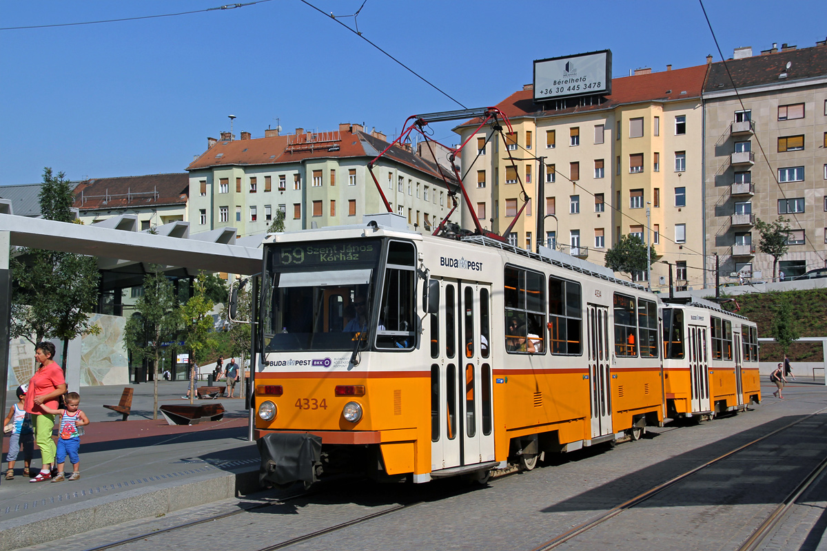 Будапешт, Tatra T5C5K2 № 4334