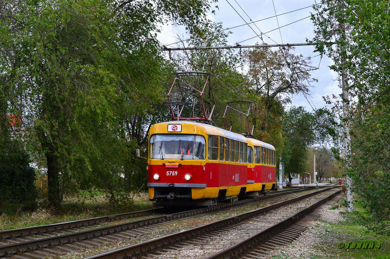 Волгоград, Tatra T3SU № 5759