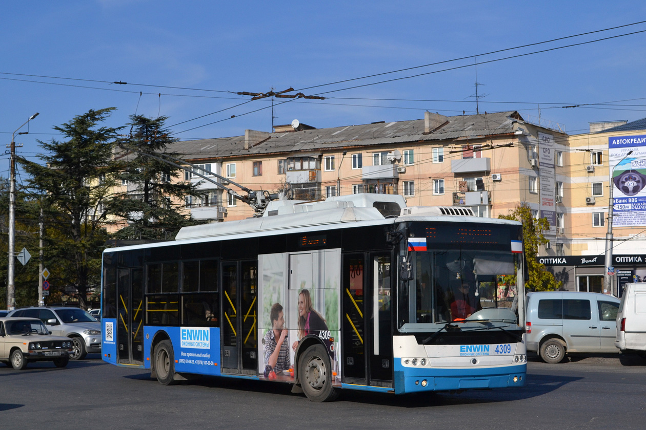 Крымский троллейбус, Богдан Т70110 № 4309