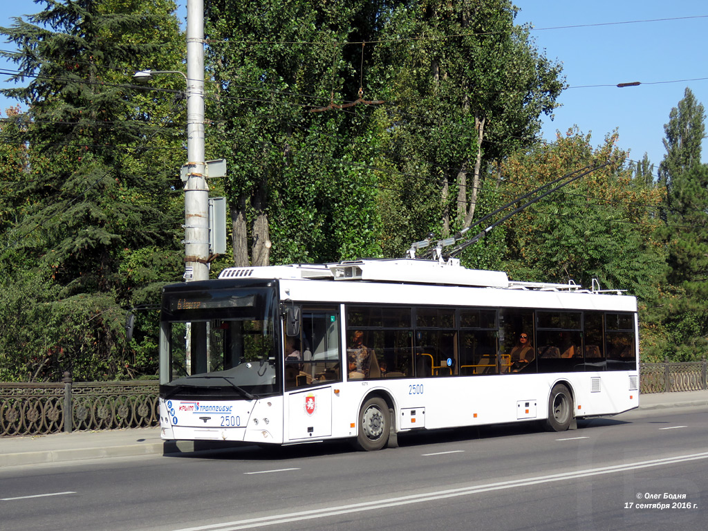 Крымский троллейбус, СВАРЗ-МАЗ-6275 № 2500