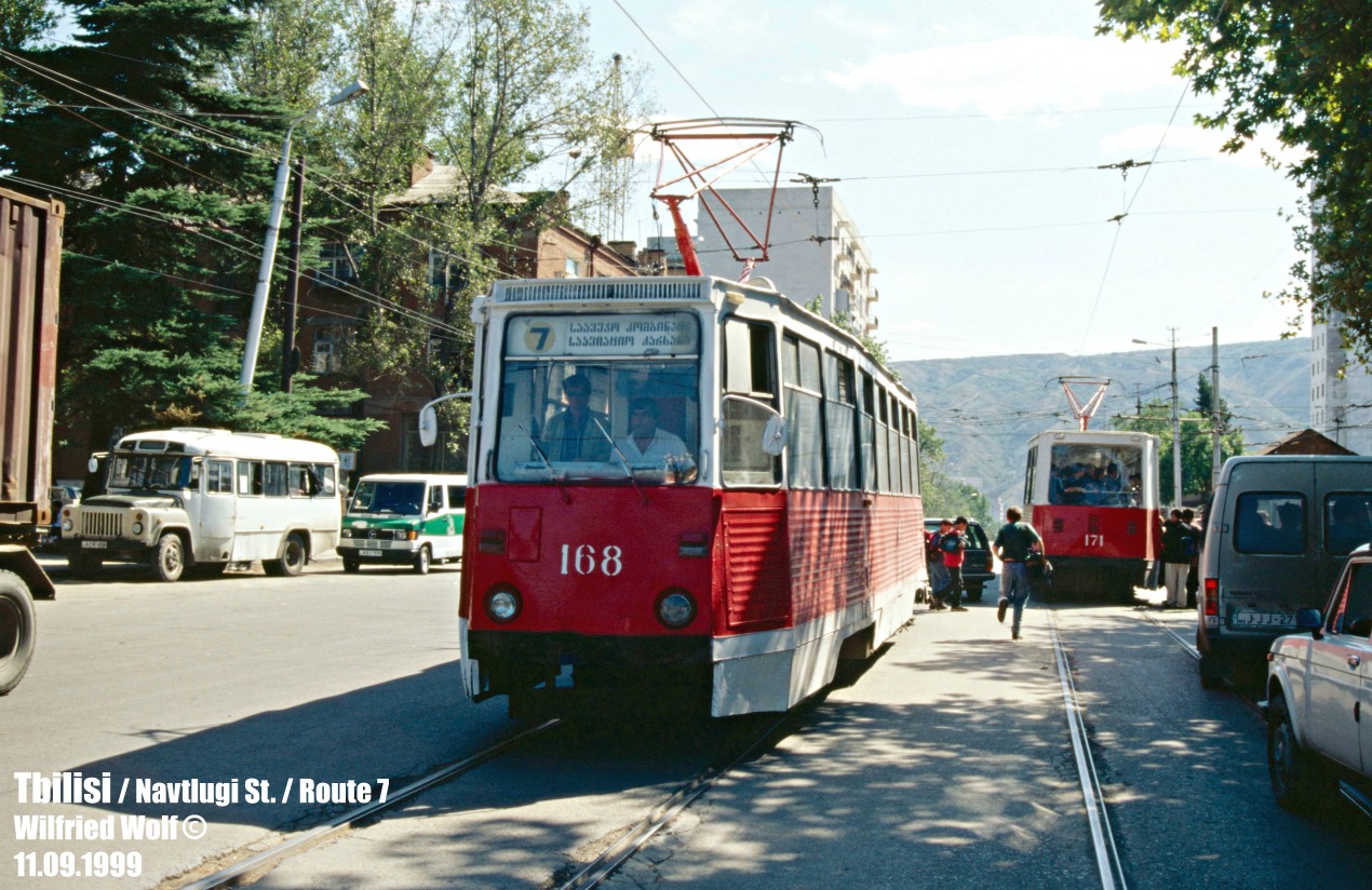 Тбилиси, 71-605 (КТМ-5М3) № 168; Тбилиси, 71-605 (КТМ-5М3) № 171