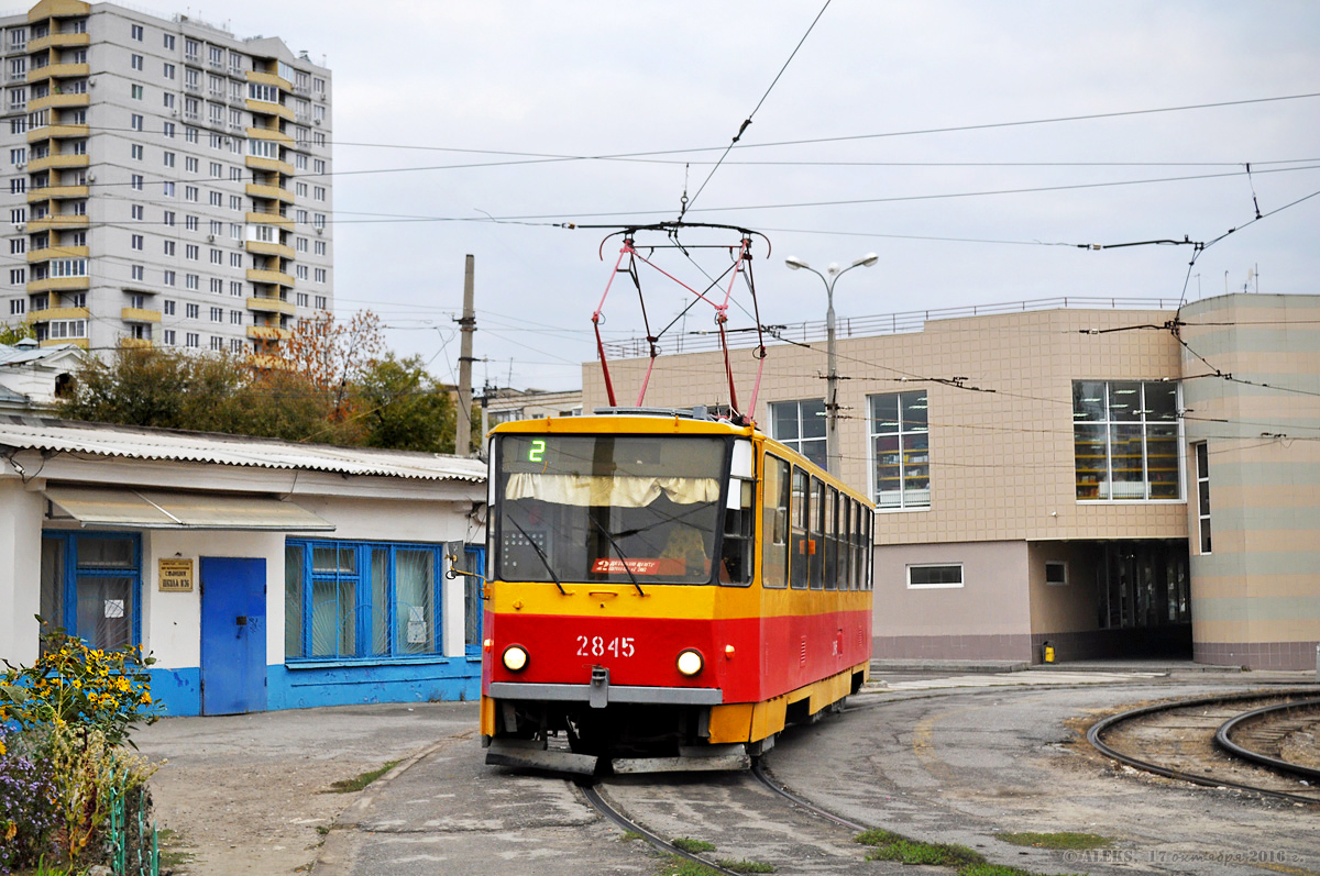 Волгоград, Tatra T6B5SU № 2845