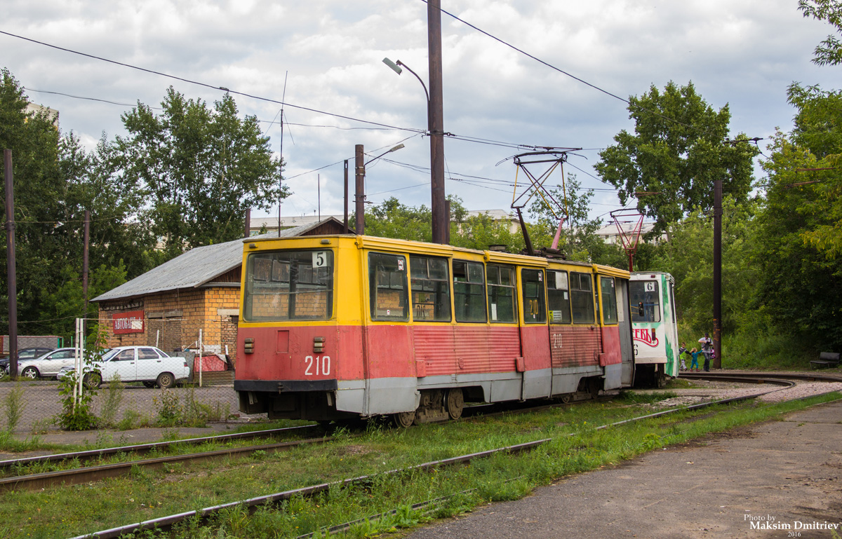 Красноярск, 71-605 (КТМ-5М3) № 210