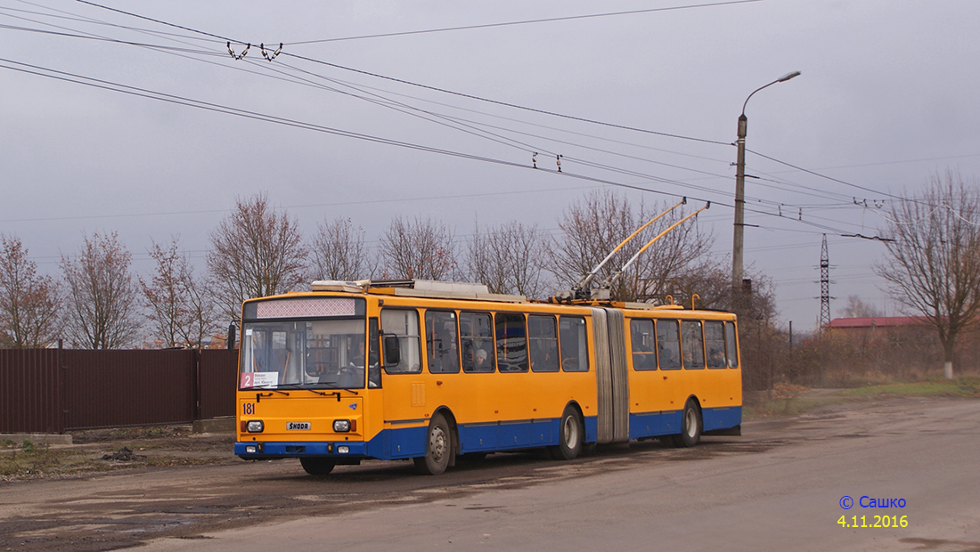 Ивано-Франковск, Škoda 15Tr13/6M № 181